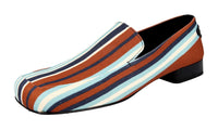 Prada Men's 2DG120 2DZA F0046 Textile Loafers