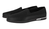 Prada Men's Black St Tropez Pique Slip-on Sneaker 2DG123
