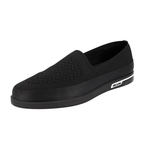 Prada Men's Black St Tropez Pique Slip-on Sneaker 2DG123