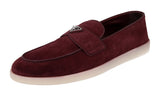 Prada Men's 2DG124 103 F0007 Leather Loafers