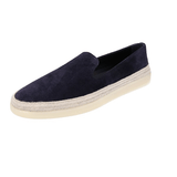 Prada Men's Blue Leather Espadrilles Loafer Slip-on Shoes Espadrilles 2DG157