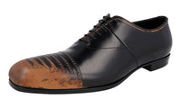 Prada Men's 2E2235 0ON F0Q0O Leather Lace-up Shoes