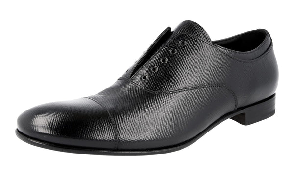 Prada Men's 2E2720 3E0N F0002 Saffiano Leather Leather Business Shoes