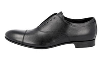Prada Men's Black Saffiano Leather Business Shoes 2E2720