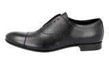 Prada Men's Black Saffiano Leather Business Shoes 2E2720