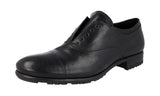 Prada Men's 2E2720 8QW F0002 Heavy-Duty Rubber Sole Leather Business Shoes