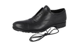 Prada Men's Black Leather Oxford Business Shoes 2E2720