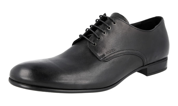 Prada Men's 2E2748 8QW F0002 Leather Business Shoes