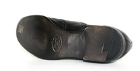 Prada Men's Black Full Brogue Leather Full Brogue Business Shoes 2EA038