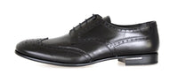 Prada Men's Black Full Brogue Leather Business Shoes 2EA039