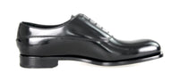 Prada Men's Black welt-sewn Leather Business Shoes 2EA068