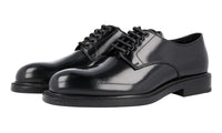Prada Men's Black welt-sewn Leather Business Shoes 2EA072