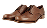 Prada Men's Brown welt-sewn Leather Business Shoes 2EA104