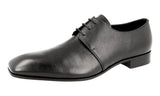 Prada Men's 2EA105 053 F0002 High-Quality Saffiano Leather Leather Business Shoes