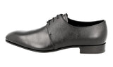 Prada Men's Black Saffiano Leather Business Shoes 2EA105