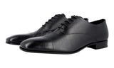 Prada Men's Black Saffiano Leather Oxford Business Shoes 2EA106