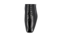 Prada Men's Black Leather Oxford Business Shoes 2EA106
