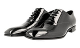 Prada Men's Black Leather Wedding Black-tie Oxford Dress Business Shoes 2EA116