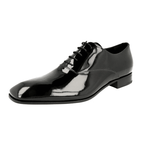 Prada Men's Black Leather Wedding Black-tie Oxford Dress Business Shoes 2EA116