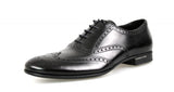 Prada Men's Black Full Brogue Leather Business Shoes 2EA118