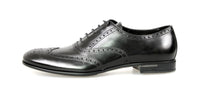 Prada Men's Black Full Brogue Leather Business Shoes 2EA118