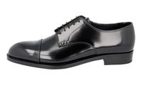 Prada Men's Black welt-sewn Leather Business Shoes 2EA129