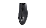 Prada Men's Black welt-sewn Leather Business Shoes 2EA129