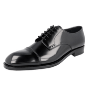 Prada Men's Black welt-sewn Leather Business Shoes 2EA129