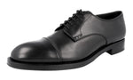 Prada Men's 2EA129 32GL F0002 welt-sewn Leather Business Shoes