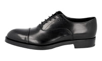 Prada Men's Black Leather Business Shoes 2EA130