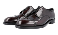 Prada Men's Brown welt-sewn Leather Business Shoes 2EA134