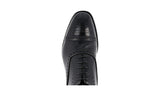 Prada Men's Black welt-sewn Leather Full Brogue Business Shoes 2EA135