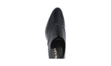 Prada Men's Black Full Brogue Leather Oxford Business Shoes 2EA141