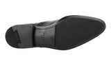 Prada Men's Black Full Brogue Leather Oxford Business Shoes 2EA141