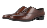 Prada Men's Brown Full Brogue Leather Business Shoes 2EA141