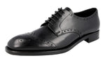 Prada Men's 2EA143 3F33 F0002 welt-sewn Leather Business Shoes