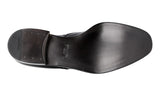 Prada Men's Black welt-sewn Leather Derby Business Shoes 2EA143
