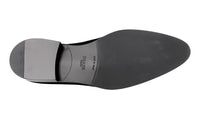 Prada Men's Black Leather Derby Business Shoes 2EA148
