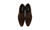 Prada Men's Brown Leather Derby Business Shoes 2EA148