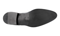 Prada Men's Black Brushed Spazzolato Leather Oxford Business Shoes 2EA149