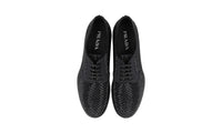 Prada Men's Black welt-sewn Derby Business Shoes 2EA151