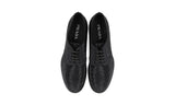 Prada Men's Black welt-sewn Crystal Vip Derby Business Shoes 2EA151