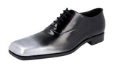 Prada Men's 2EA165 3LL8 F0I89 Brushed Spazzolato Leather Business Shoes