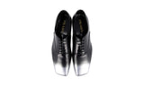 Prada Men's Black Brushed Spazzolato Leather Business Shoes 2EA165
