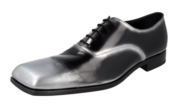 Prada Men's 2EA165 3LL8 F0I89 B Brushed Spazzolato Leather Business Shoes