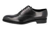 Prada Men's Black welt-sewn Leather Oxford Business Shoes 2EB092