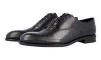 Prada Men's Black welt-sewn Leather Oxford Business Shoes 2EB092