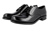 Prada Men's Black welt-sewn Leather Business Shoes 2EB116