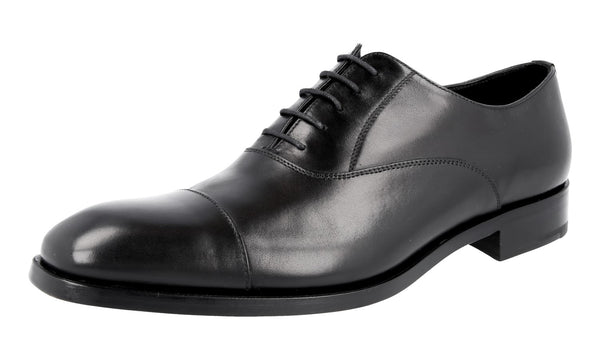 Prada Men's 2EB121 3F33 F0002 Leather Business Shoes