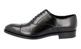 Prada Men's Black Leather Business Shoes 2EB121